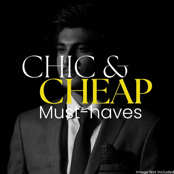 Chic & Cheap Fashion Refined Instagram Post