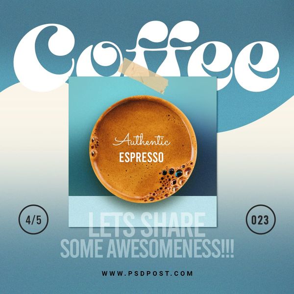 Coffee Instagram Post Template