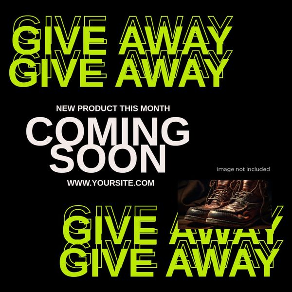 Coming Soon Instagram Post Template