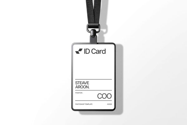 ID Card Mockups