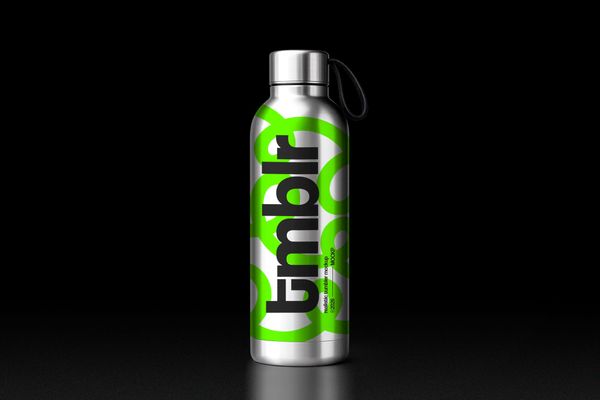 Power Grip Tumbler Mockup