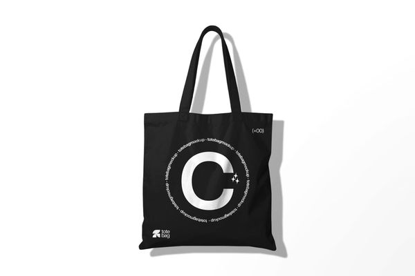 Clean Tote Bag Mockup