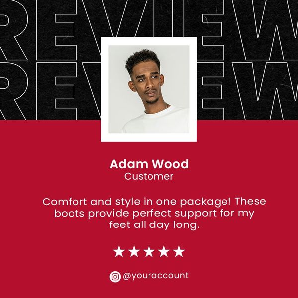 Customer Review Instagram Post