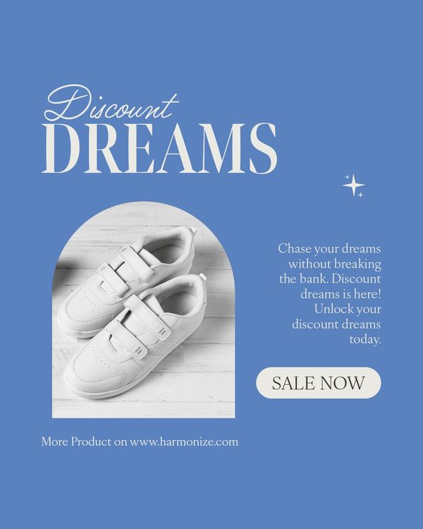 Discount Dreams Harmonize Instagram Post