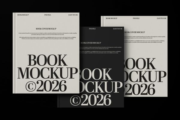 Elegant Book Mockups