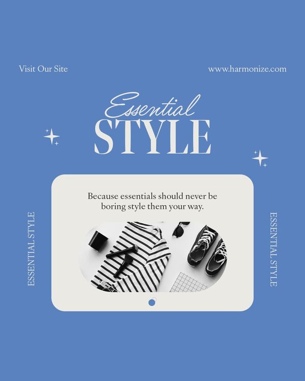 Essential Style Harmonize Instagram Post