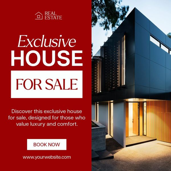 Exclusive House Real Estate Eterna Instagram Post