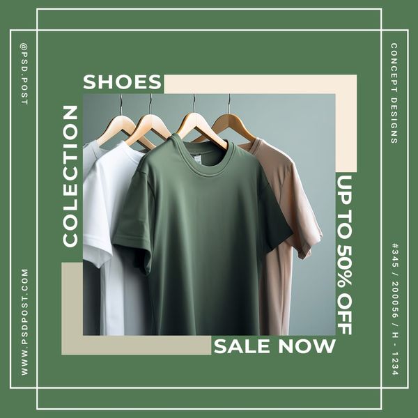 Fashion Collection Sale Now Instagram Post Template