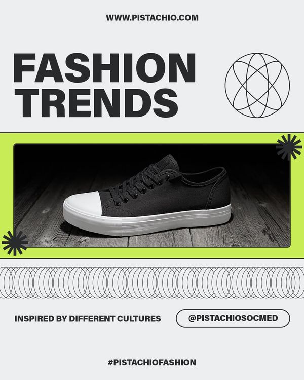 Fashion Trends Pistachio Instagram Post