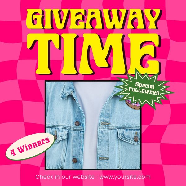 Give Away Time Pynix Instagram Post