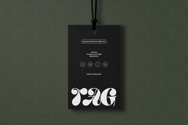 Hang Tag Mockup
