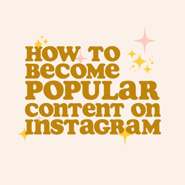 How To Become Popular Instagram Post Template