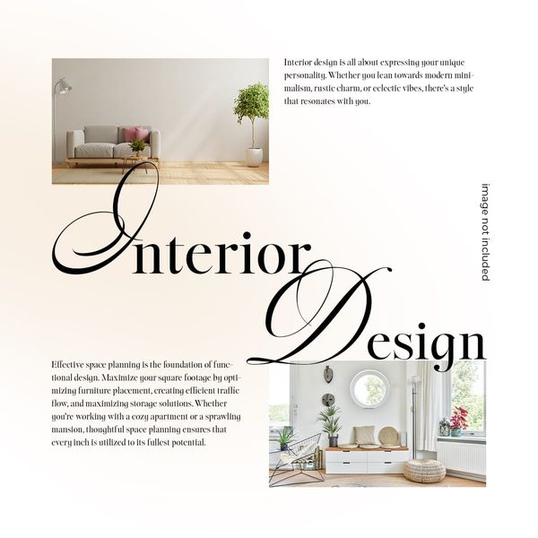 Interior Design Instagram Post Template