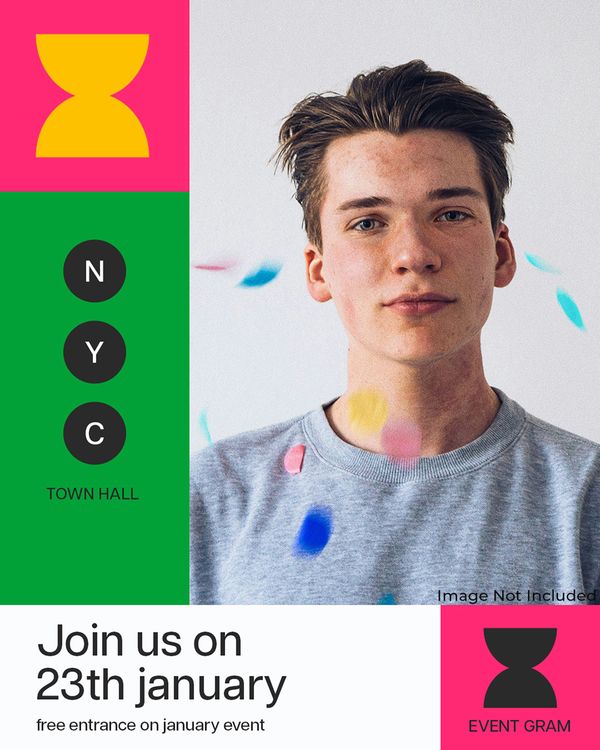 Join Us Event Gram Instagram Post Template