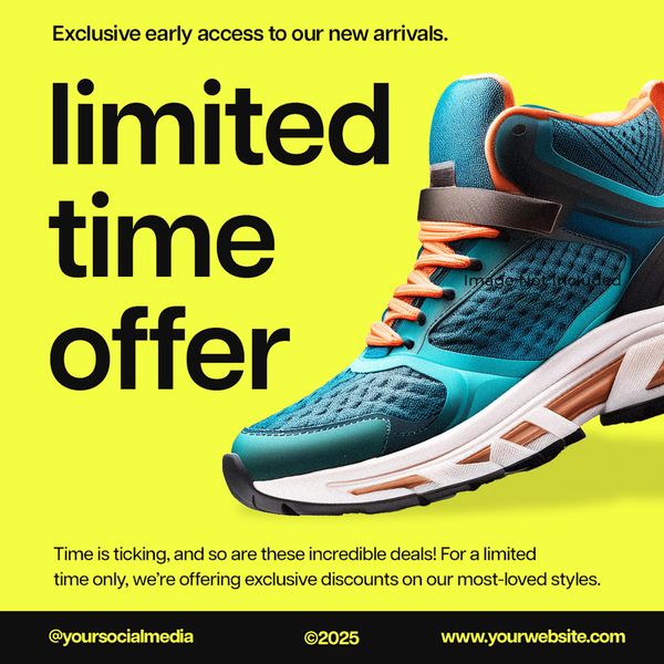 Limited Time Offer Fashion Voren Instagram Post