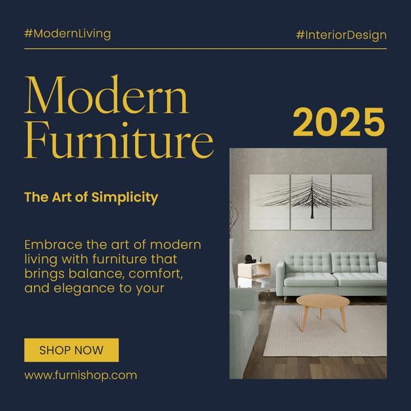 Modern Furniture Majesty Instagram Post