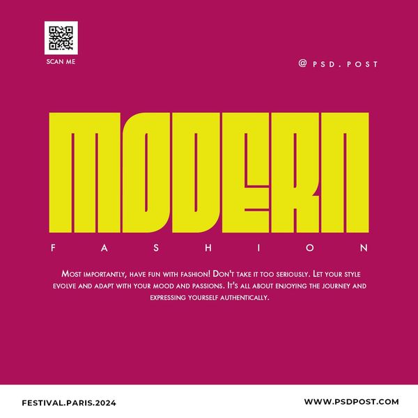 Modern Instagram Post Template