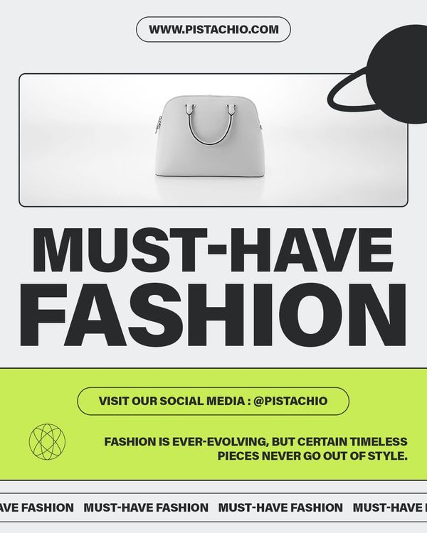 Must-Have Fashion Pistachio Instagram Post