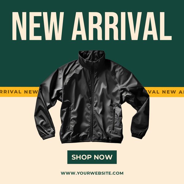 New Arrival Jacket Etigma Instagram Post