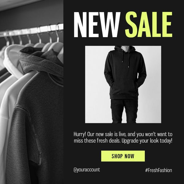 New Sale Fashion Aurum Instagram Post