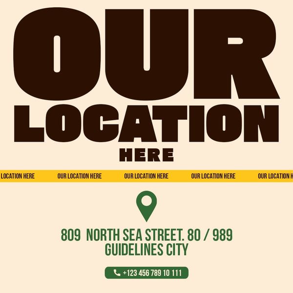 Our Location Here Big Burger Instagram Post