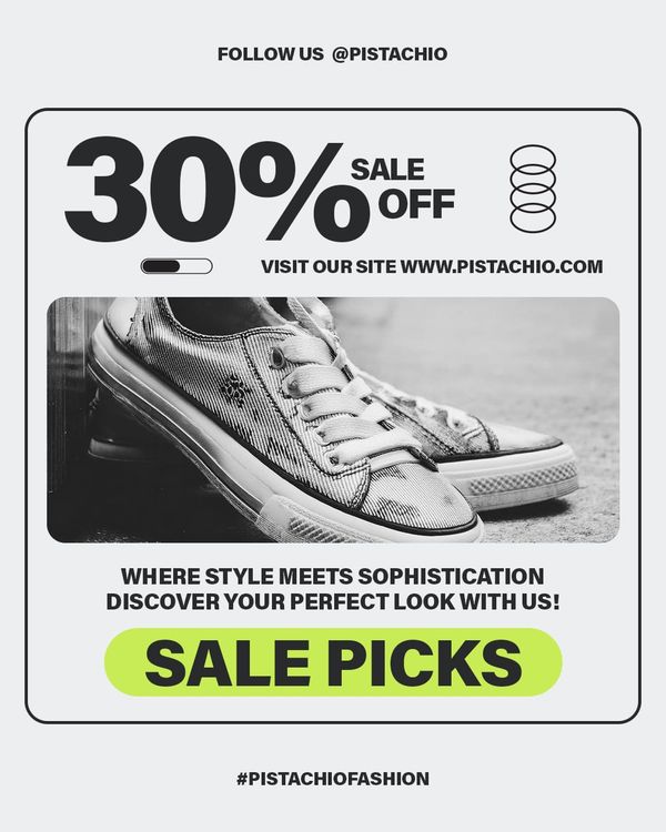 Sale Picks 30% Pistachio Instagram Post