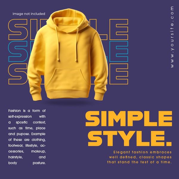Simple Style Instagram Post Template