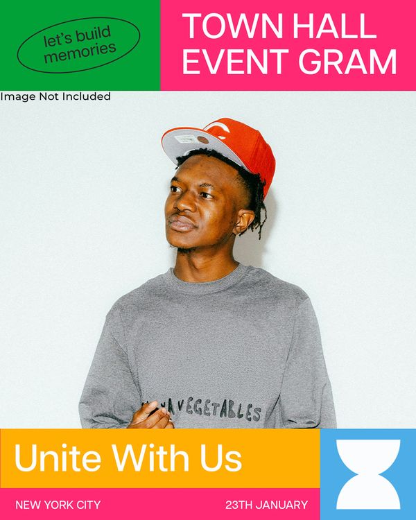 Town Hall Event Gram Instagram Post Template