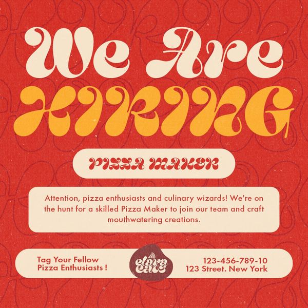 We Are Hiring Elaraetas Instagram Post