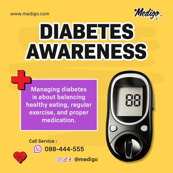 Diabetes Awareness Medigo Instagram Post