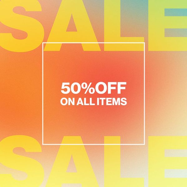 Discount All Items Sale Gradient Instagram Post