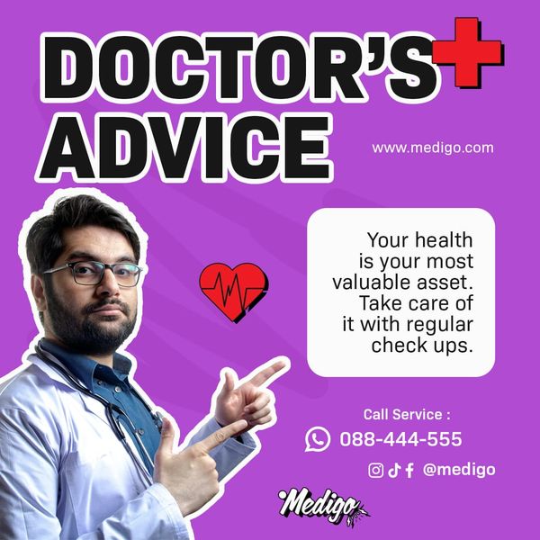 Doctor’s Advice Medigo Instagram Post