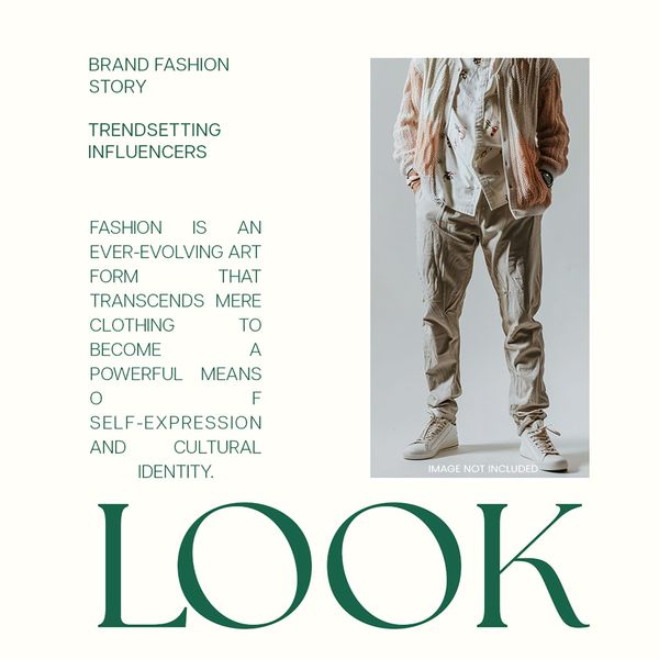 Look Orange Glow Instagram Post