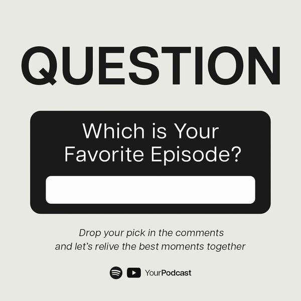Question Minica Podcast Instagram Post