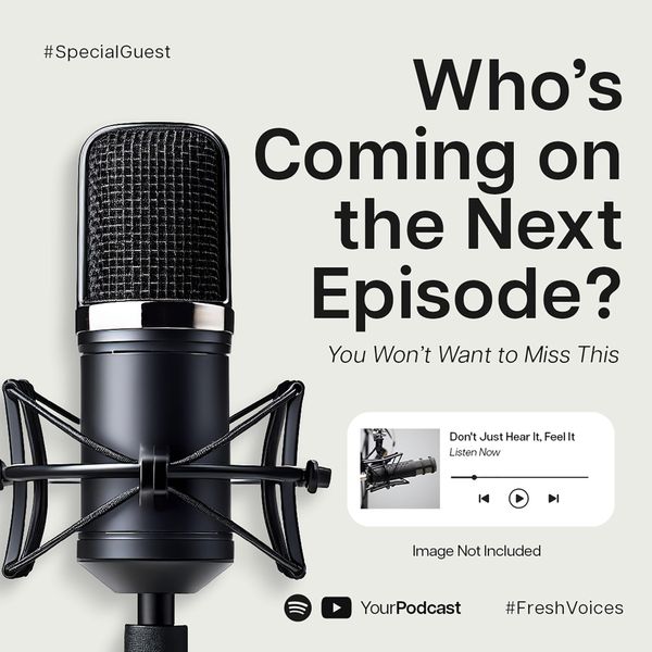 Who's Coming on The Next Episode Minica Podcast Instagram Post