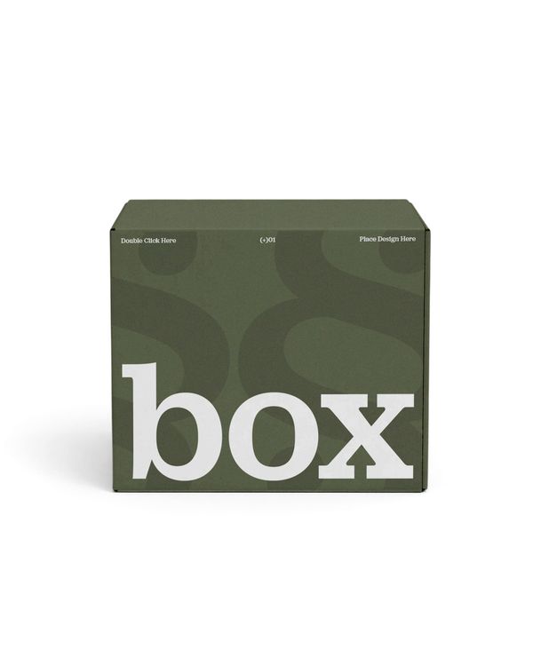 Retail Packaging Box Mockup