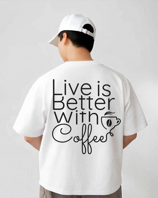 Clean Oversized T-Shirt Mockup