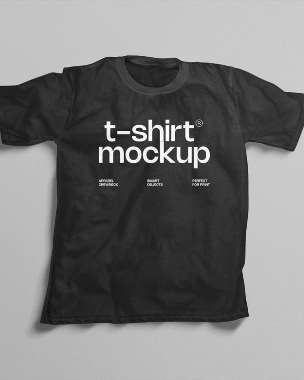 Realistic T-Shirt Mockup