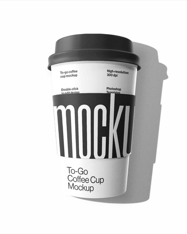 To-Go Coffee Cup Mockup