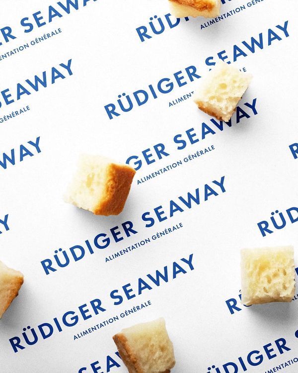 Bread on Wrap Paper Mockup