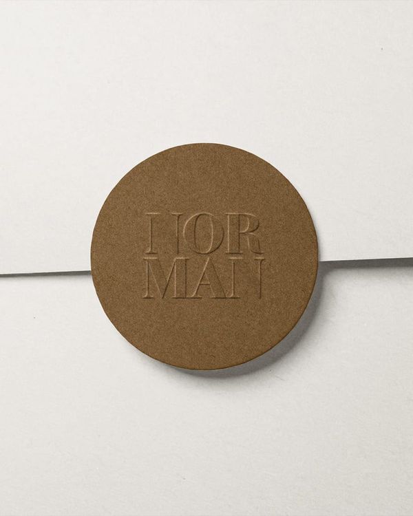 Emboss Sticker Mockup