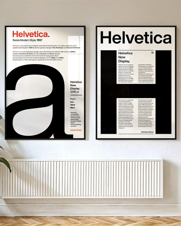 Interior A0 Frame Mockup with Reflection