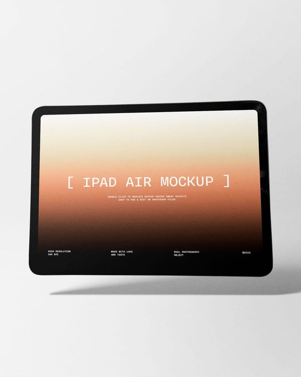 iPad Air Mockups