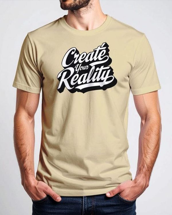 Men’s Crewneck T-Shirt Mockup