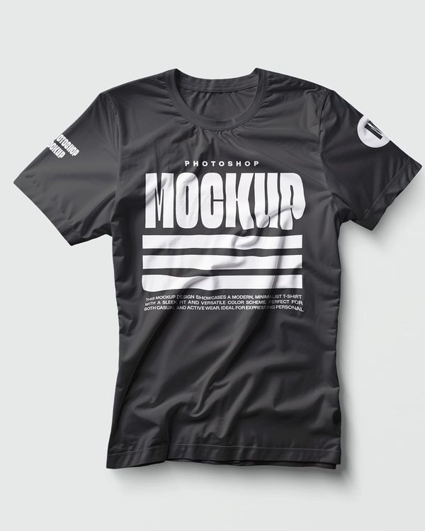 Front View T-Shirt Mockup
