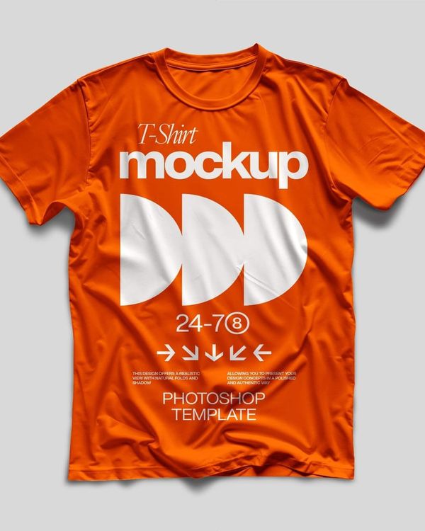 T-shirt Mockup For Branding