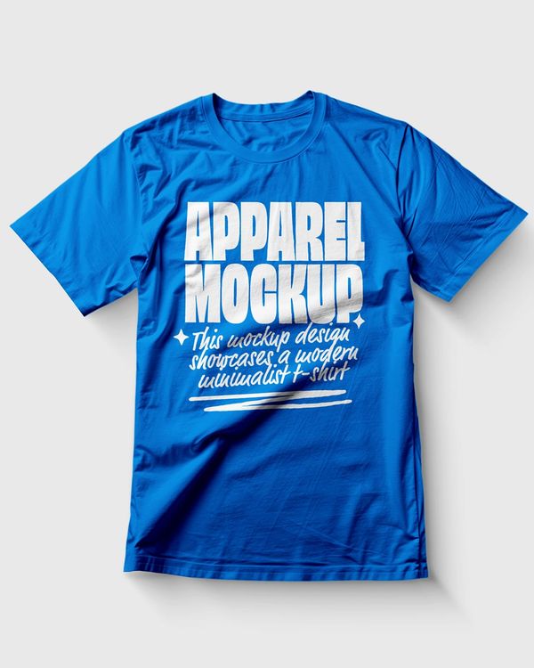 Apparel T-Shirt Mockup