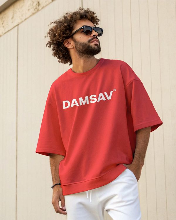 Oversized T-Shirt Mockup