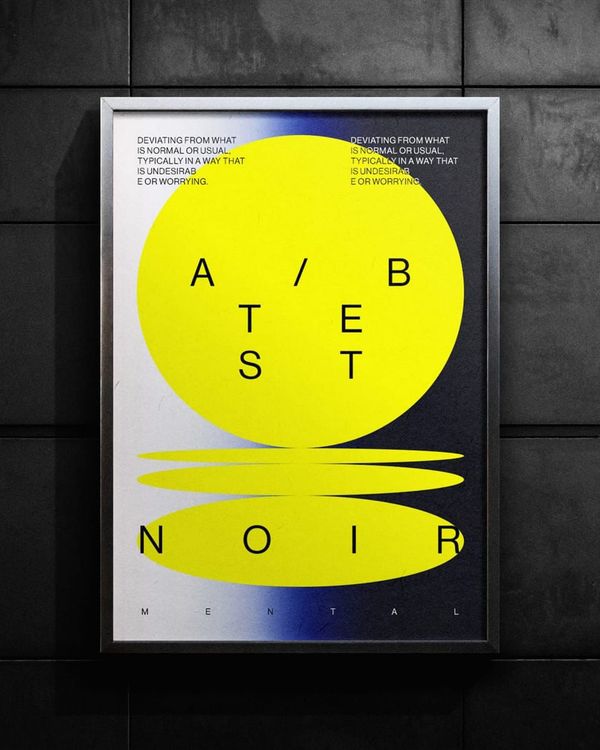 A0 Billboard Poster Mockup
