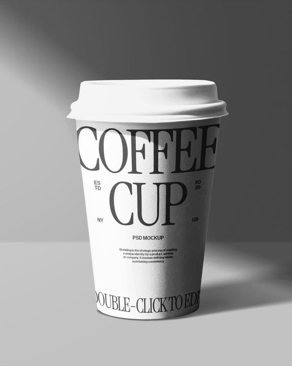 Branding Coffee Cup Mockup